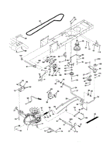 Drive parts for Poulan Riding Mower Tractor PR185H42STA from AppliancePartsPros.com