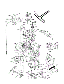 Mower Deck parts for Poulan Riding Mower Tractor PR185H42STA from AppliancePartsPros.com