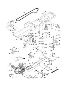 Drive parts for Poulan Riding Mower Tractor PR185H42STDA from AppliancePartsPros.com