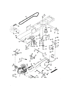 Drive parts for Poulan Riding Mower Tractor PR20H42STB from AppliancePartsPros.com