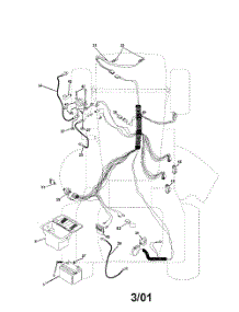 Electrical parts for Poulan Riding Mower Tractor PR20H42STC from AppliancePartsPros.com