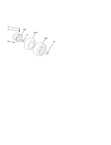 Wheels And Tires parts for Poulan Riding Mower Tractor PR20H42STD from AppliancePartsPros.com