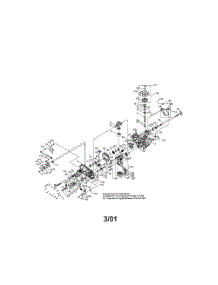 Hydro Gear Transaxle - 323-0510 parts for Poulan Riding Mower Tractor PR22H48STA from AppliancePartsPros.com