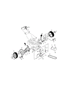 Wheels  /  Tires parts for Poulan Walk Behind Lawn Mower PR45Y22SA from AppliancePartsPros.com