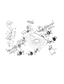 Wheels  /  Tires parts for Poulan Walk Behind Lawn Mower PR55R21AC from AppliancePartsPros.com