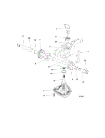 Gear Case Assembly parts for Poulan Walk Behind Lawn Mower PR65Y21CB from AppliancePartsPros.com