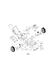 Power Propelled Rotary Mower parts for Poulan Walk Behind Lawn Mower PR65Y22CHB from AppliancePartsPros.com
