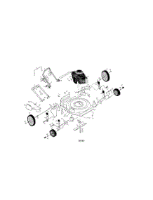 Rotary Lawn Mower parts for Poulan Walk Behind Lawn Mower PR6N22SHA from AppliancePartsPros.com