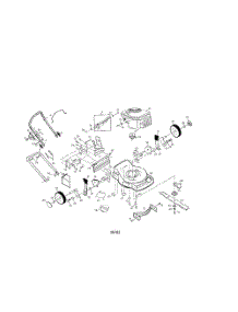 Power Propelled Rotary Mower parts for Poulan Walk Behind Lawn Mower PR6Y22CA from AppliancePartsPros.com