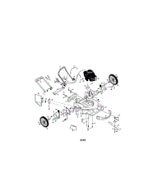 Rotary Lawn Mower parts for Poulan Walk Behind Lawn Mower PR6Y22SHA from AppliancePartsPros.com