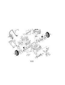 Power Propelled Rotary Lawnmower parts for Poulan Walk Behind Lawn Mower PRC6Y22CHA-2001 / 2001 from AppliancePartsPros.com