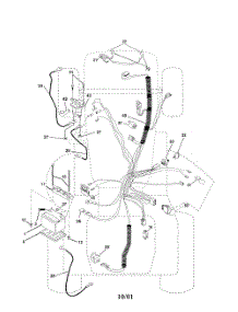 Electrical parts for Poulan Riding Mower Tractor PRGT2046A from AppliancePartsPros.com