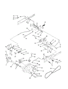 Ground Drive parts for Poulan Riding Mower Tractor PRGT2046A from AppliancePartsPros.com