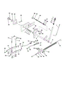 Lift Assembly parts for Poulan Riding Mower Tractor PRGT2046A from AppliancePartsPros.com