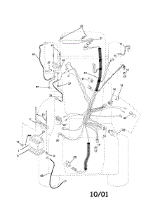 Electrical parts for Poulan Riding Mower Tractor PRGT20H50A from AppliancePartsPros.com