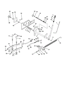 Lift Assembly parts for Poulan Riding Mower Tractor PRGT20H50A from AppliancePartsPros.com