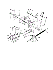 Lift Assembly parts for Poulan Riding Mower Tractor PRGT22H50A from AppliancePartsPros.com