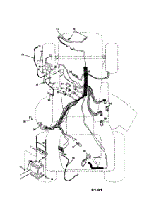 Electrical parts for Poulan Riding Mower Tractor PRK17G42STA from AppliancePartsPros.com