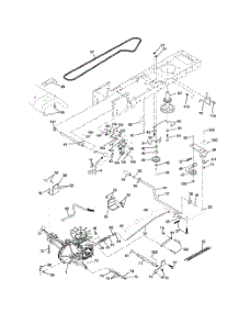 Drive parts for Poulan Riding Mower Tractor PRK17H42STA from AppliancePartsPros.com