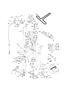Mower Deck parts for Poulan Riding Mower Tractor PRK17H42STA from AppliancePartsPros.com
