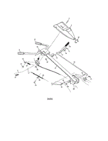 Handle Assembly parts for Poulan Tiller PRRT65A from AppliancePartsPros.com