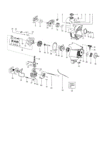 Cylinder  /  Crankshaft  /  Crankcase parts for Poulan Grass Line Trimmer S31BC from AppliancePartsPros.com