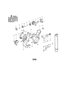 Housing  /  Fuel Tank parts for Poulan Leaf Blower SM400 TYPE 1 from AppliancePartsPros.com