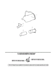 Vacuum Tube Assembly parts for Poulan Leaf Blower SM400 TYPE 1 from AppliancePartsPros.com
