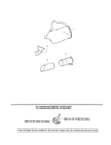 Vacuum Tube Assembly parts for Poulan Leaf Blower SM400 TYPE 2 from AppliancePartsPros.com