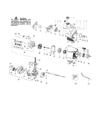 Cylinder  /  Crankshaft  /  Crankcase parts for Poulan Pruner SM446E TYPE 1 from AppliancePartsPros.com