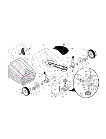 Drive Control  /  Gear Case  /  Wheels parts for Poulan Walk Behind Lawn Mower XT65Y21RHP from AppliancePartsPros.com