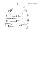 Gutter Attachment Kit - 952-701586 parts for Weedeater Leaf Blower 1920 from AppliancePartsPros.com
