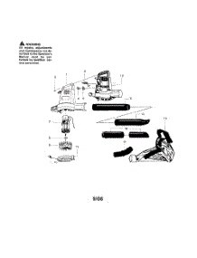 Housing  /  Motor parts for Weedeater Leaf Blower 2565 from AppliancePartsPros.com