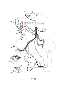 Electrical parts for Weedeater Riding Mower Tractor 259722 from AppliancePartsPros.com