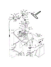 Mower Deck parts for Weedeater Riding Mower Tractor 259722 from AppliancePartsPros.com