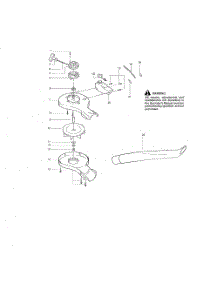 Impeller  /  Tube  /  Fuel Tank parts for Weedeater Leaf Blower 358794890 from AppliancePartsPros.com
