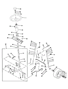 Steering Assembly parts for Weedeater Riding Mower Tractor 440501 from AppliancePartsPros.com