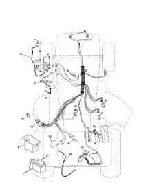 Electrical parts for Weedeater Riding Mower Tractor 96016000100 from AppliancePartsPros.com