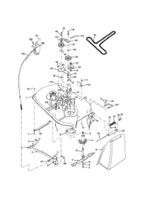 Mower Deck parts for Weedeater Riding Mower Tractor 96016000100 from AppliancePartsPros.com