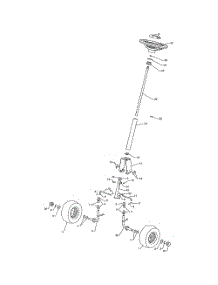 Steering parts for Weedeater Riding Mower Tractor 96024000100 from AppliancePartsPros.com