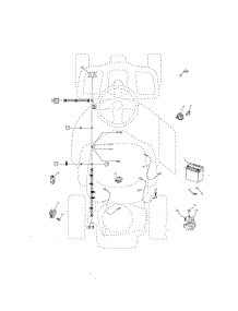 Electrical parts for Weedeater Riding Mower Tractor 96026000100 from AppliancePartsPros.com