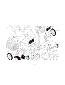 Lawn Mower parts for Weedeater Walk Behind Lawn Mower 96132007500 from AppliancePartsPros.com