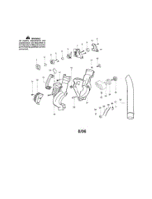 Housing  /  Handle  /  Tube parts for Weedeater Leaf Blower B1750 from AppliancePartsPros.com