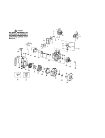 Cylinder  /  Crankshaft  /  Crankcase parts for Weedeater Leaf Blower B1750LE TYPE 3 from AppliancePartsPros.com