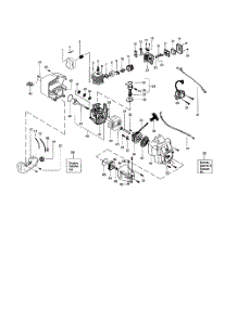 Crankshaft  /  Crankcase parts for Weedeater Grass Line Trimmer BC2400-TYPE 6 from AppliancePartsPros.com