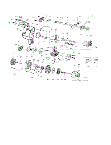 Cylinder  /  Crankshaft  /  Crankcase parts for Weedeater Grass Line Trimmer BC30B from AppliancePartsPros.com