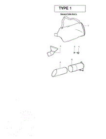 Vacuum Tube Assembly parts for Weedeater Leaf Blower BV1800-TYPE 1 from AppliancePartsPros.com