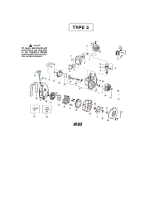 Crankcase  /  Cylinder  /  Crankshaft parts for Weedeater Leaf Blower BV1800-TYPE 3 from AppliancePartsPros.com
