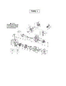 Cylinder  /  Crankcase  /  Crankshaft parts for Weedeater Leaf Blower BV1800LE TYPE 1 from AppliancePartsPros.com