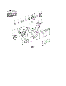 Housing  /  Handle parts for Weedeater Leaf Blower BV1850LE TYPE 1 from AppliancePartsPros.com